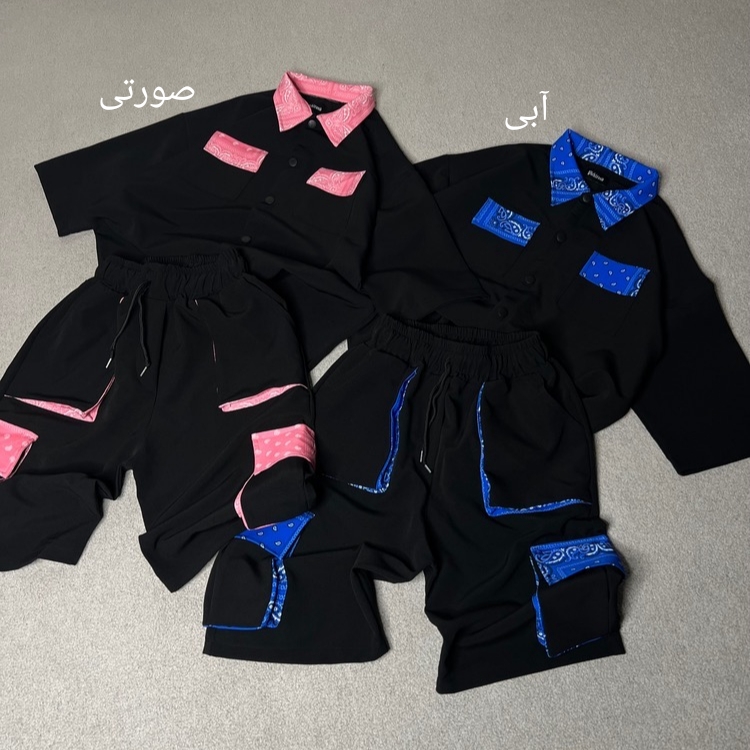 ست پیراهن شلوارک اولداسکول⭐️ - نمای سوم