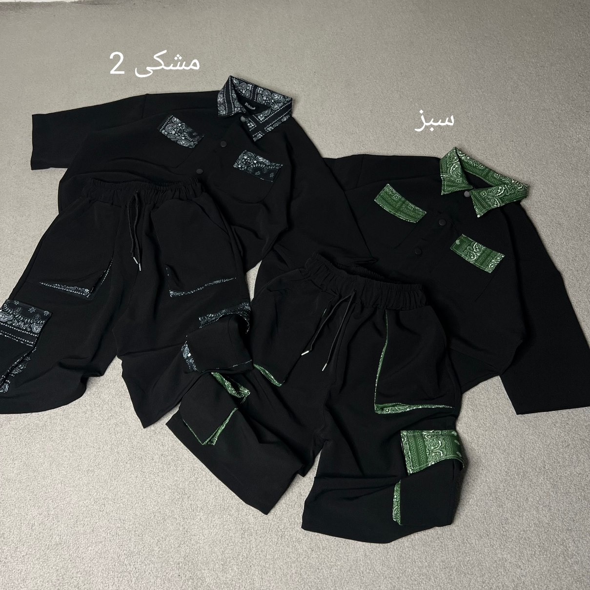 ست پیراهن شلوارک اولداسکول⭐️ - نمای چهارم