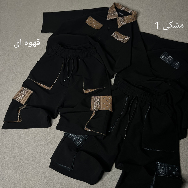ست پیراهن شلوارک اولداسکول⭐️ - نمای 7