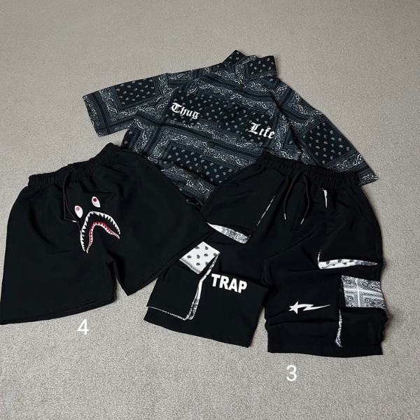 پیراهن آستین کوتاه باندانا کاستوم⭐️ - نمای اصلی