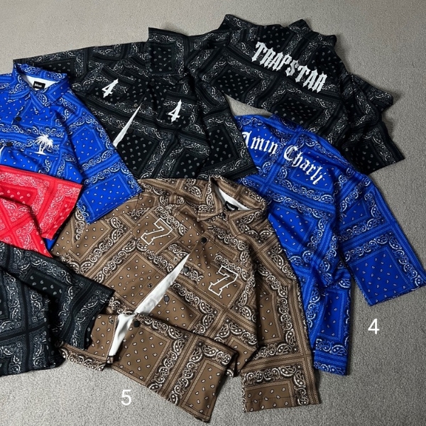 پیراهن آستین کوتاه باندانا کاستوم⭐️ - نمای اصلی